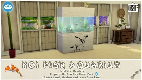 Koi Fish Aquarium