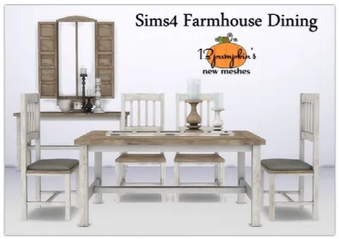 Farmhouse Dining Set