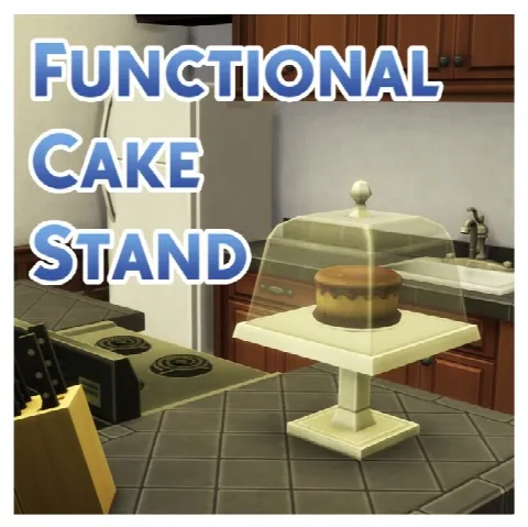 Functional Cake Stand With Optional GtW Version