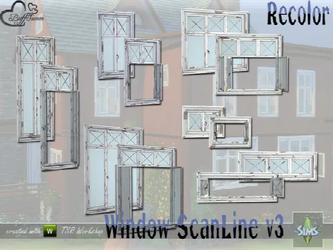 Window Set ScanLine v3 Recolor