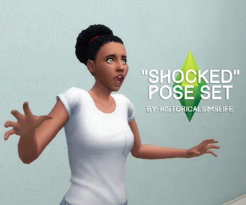 Shocked and Surprised Pose Set