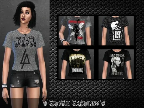 5 T-shirts Linkin Park