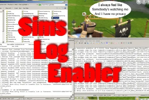 Sims Log Enabler