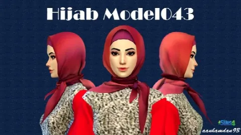Hijab Model043 & Kaftan Abaya