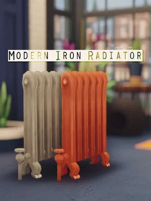 MODERN IRON RADIATOR