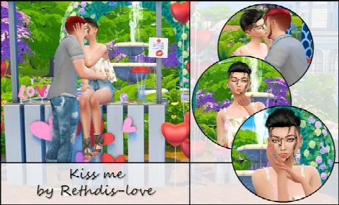 Kiss me posepack