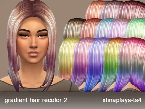 Gradient Hair Recolor 2