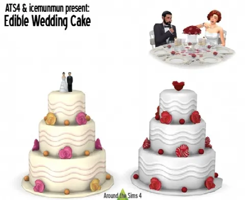 Edible Wedding Cake
