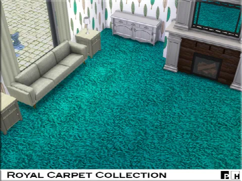 Royal Carpet Collection by Pinkfizzzzz, Sims 4 walls & floors CC – image 2