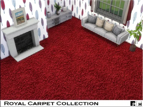 Royal Carpet Collection by Pinkfizzzzz, Sims 4 walls & floors CC – image 3