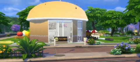 Burger restaurant
