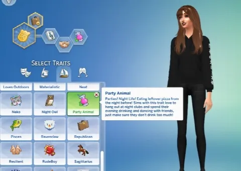 Party Animal Trait by GoBananas, Sims 4 Trait and Aspiration mod – image 3
