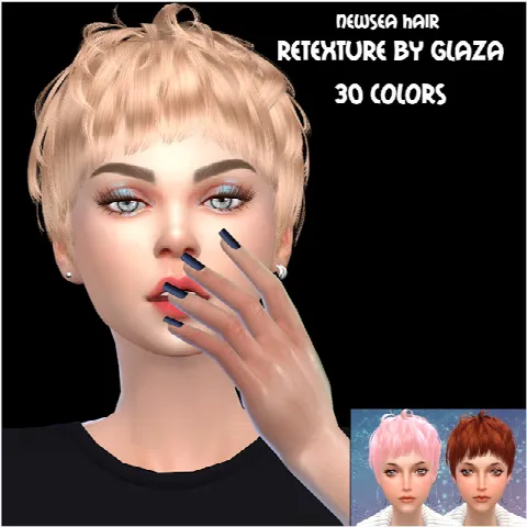 NewSea hair retexture