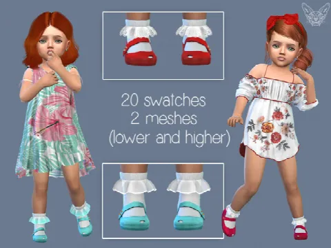 Toddler Frilly Socks 2.0