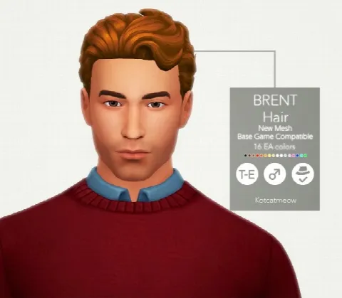 Brent hair