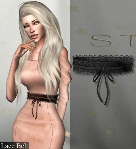 Lace belt