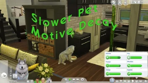 Slower Pet Motive Decay