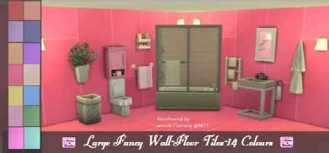 Large Fancy Floor/Wall Tiles SET