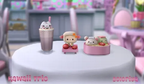 Kawaii Trio clutter (P)