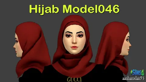 Hijab Model046 & Carissa SET with Pose