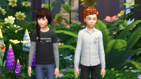 Buffy The Vampire Slayer T-Shirts, Tank Tops & Hoodies (Kids) by Koteyka, Sims 4 female clothes CC – image 4