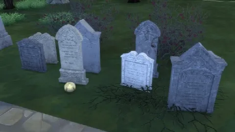 Gravestones & Mortuary Statue from TS3 by TheJim07, Sims 4 decor CC – image 3