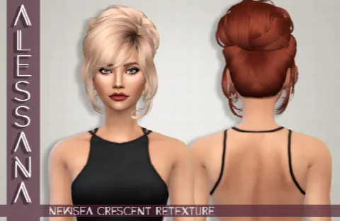 Newsea Crescent Hair retexture