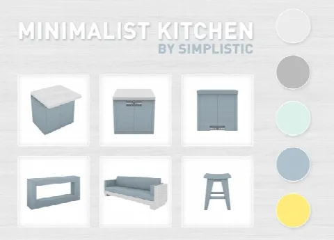 Minimalist Kitchen Set