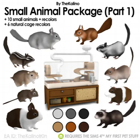 Small Animal Package and Recolors