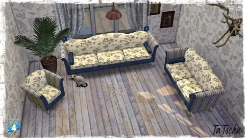 Shabby wood floor