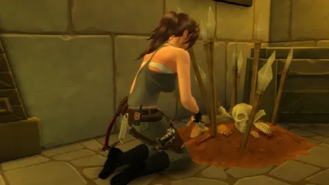 Lara Croft Tomb Raider Holster Gun Belt by Sri, Sims 4 accessories CC – image 4