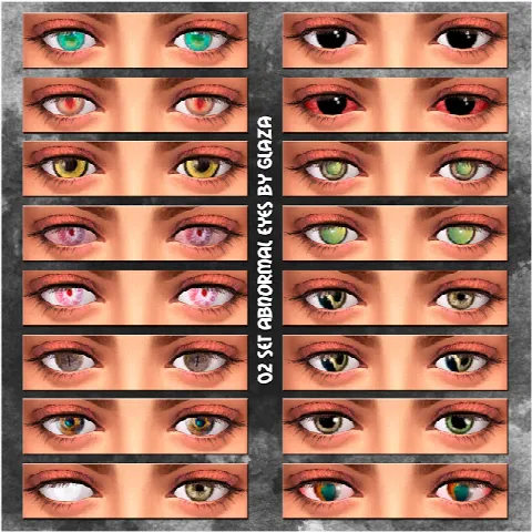 02 set abnormal eyes