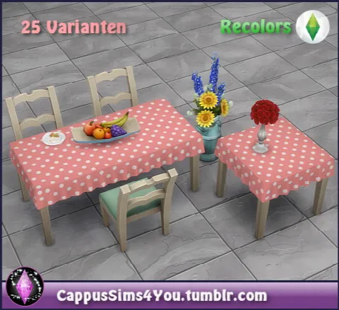 Anna tablecloths set