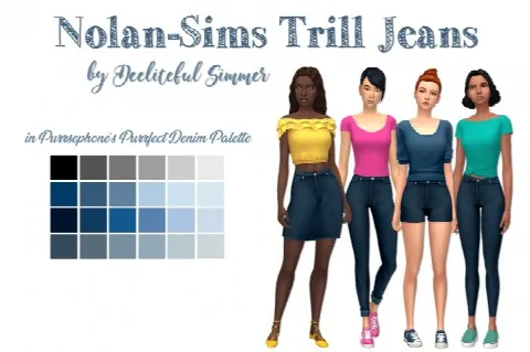 Nolan-Sims Trill jeans collection
