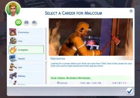 Firefighter Career (S3 Remake)