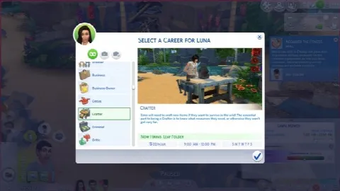 The Sims Castaway Stories Careers