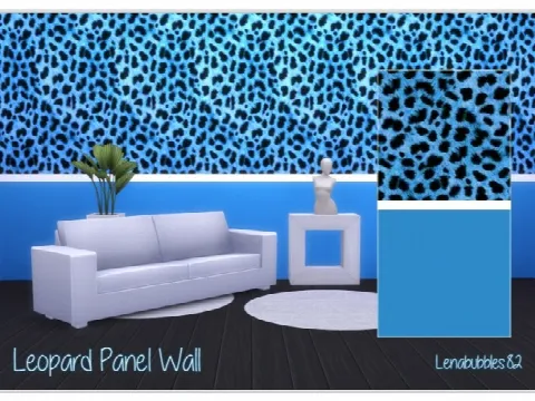 Leopard Print Panel Walls