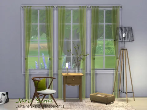 Curtain 1x1x2 Transparent 1