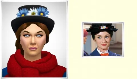 Julie Andrews as Mary Poppins