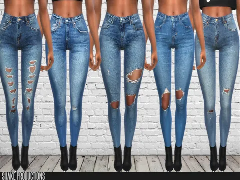 121 SET 7 Different Skinny Jeans