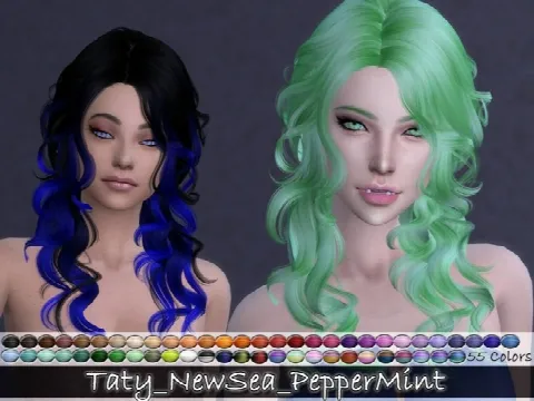 Newsea PepperMint hair retextures
