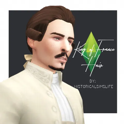 King of France hair conversion