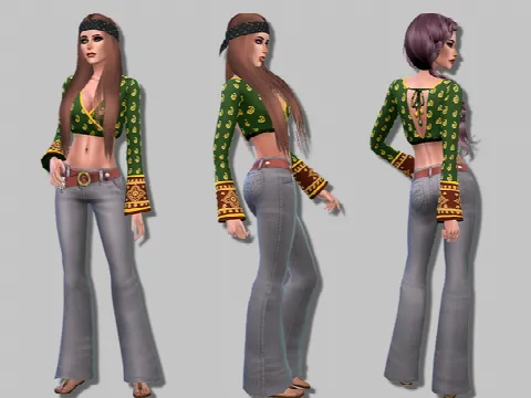 Hippie outfit