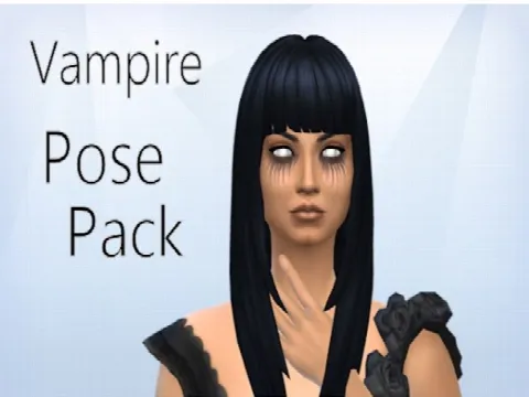 Vampire Poses for The Gallery