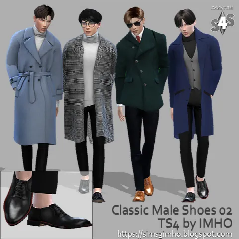 Classic Male Shoes #02
