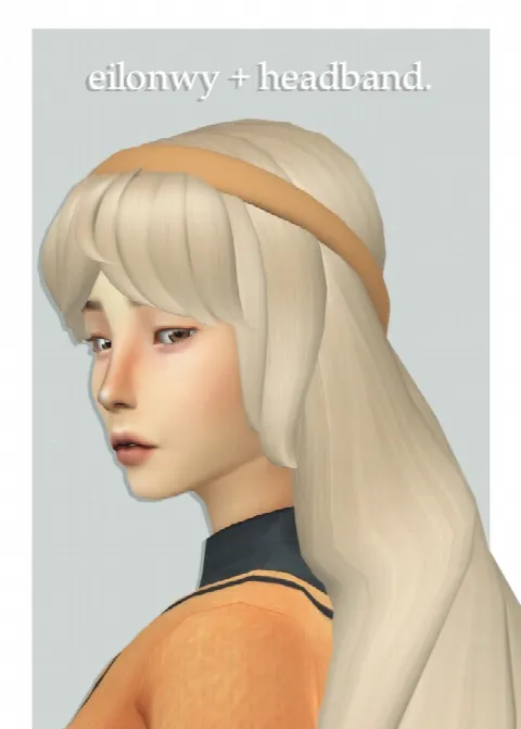 Tekri‘s eilonwy hair + hairband 1 overlay