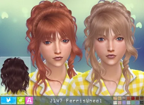 J147 Ferriswheel hair (P)
