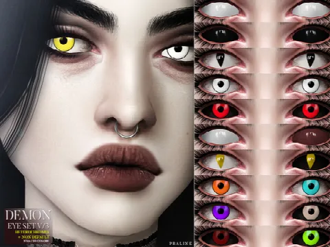 ND Demon Eyes V/3 (+Heterochromia) N144