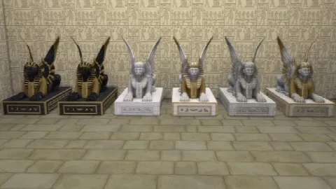 Sphinx of Simoglyphia by TheJim07, Sims 4 decor CC – image 4