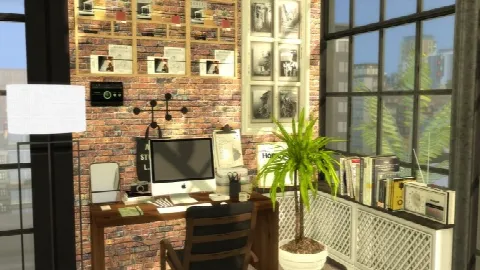LUXURY AND MODERN LOFT by Dinha Gamer, Sims 4 residential lots CC – image 5